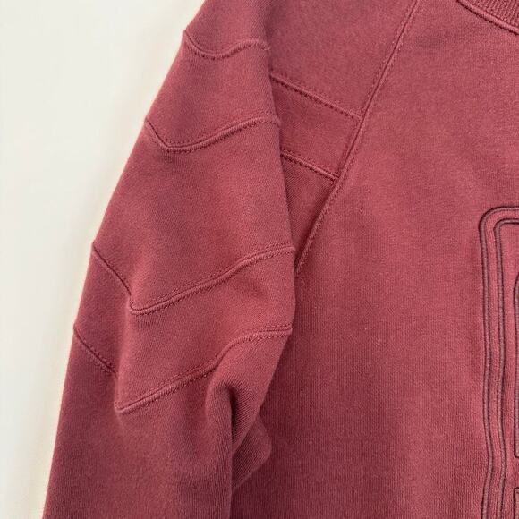 Marc Jacobs Maroon Embroidered Sweatshirt - Picture 3 of 7